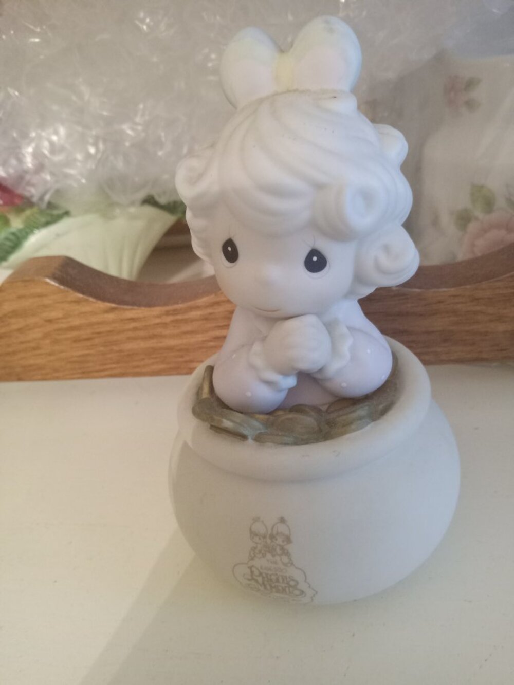 Precious Moments Figurine - "You Are the End of My Rainbow" - 1994